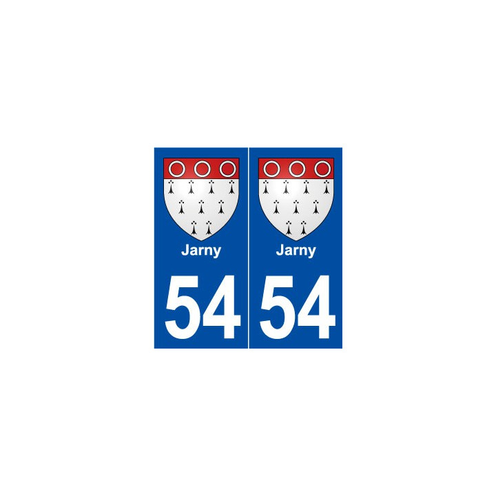 54 Joeuf blason autocollant plaque stickers ville