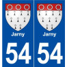 54 Joeuf blason autocollant plaque stickers ville