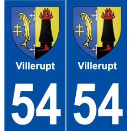 54 Villerupt blason autocollant plaque stickers ville