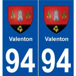94 Valenton blason autocollant plaque stickers ville