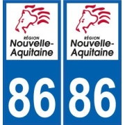 86 Vienne autocollant