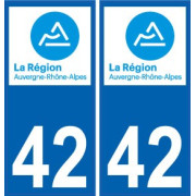42 Loire autocollant