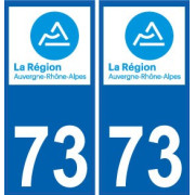 73 Savoie autocollant