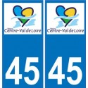 45 Loiret sticker