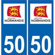 50 Manche autocollant