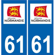 61 Orne autocollant