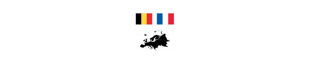 Autocolllant sticker Drapeaux pays Europe