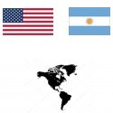Flags countries America